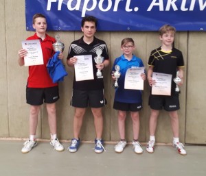 Flo wurde 2. bei der Jugend B.