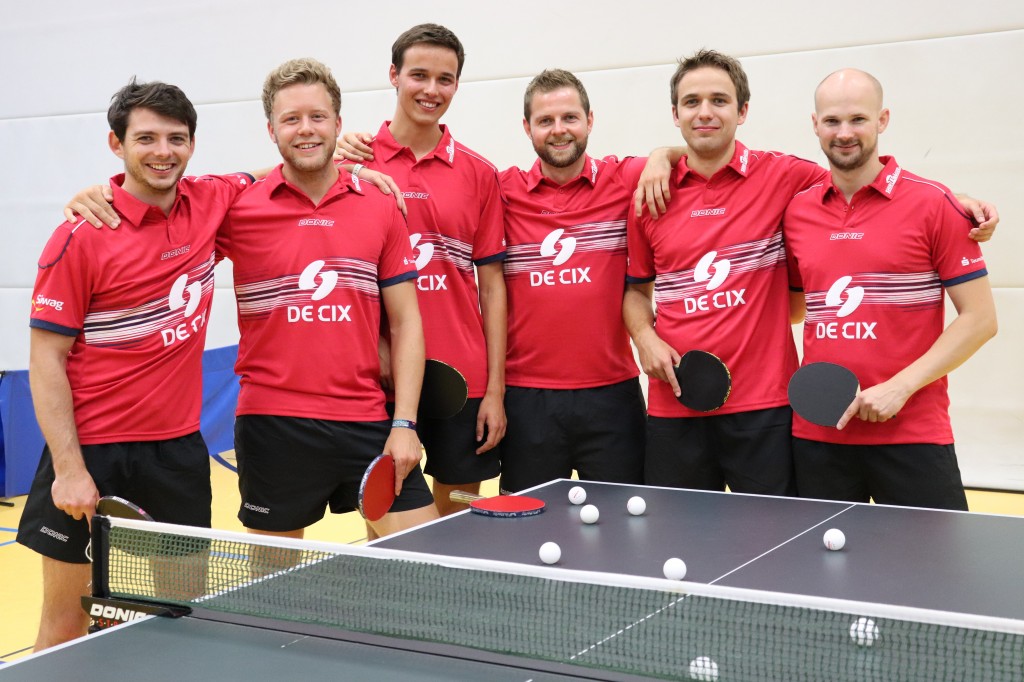 6 Spieler, 6 Sch&auml;ger, 8 B&auml;lle: Die 1. Herren