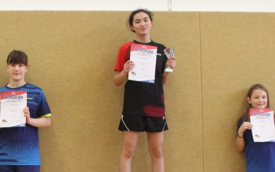 Melissa Mohr gewinnt die Kreisrangliste der Mädchen 15