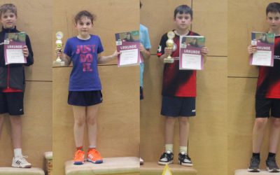 Vier Krifteler „minis“ fahren zum Verbandsentscheid