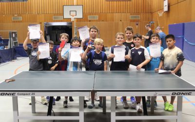 Mateo Kirchner gewinnt den Ortsentscheid der „mini-Meisterschaften“