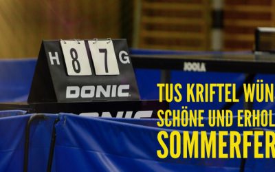 Schöne Sommerferien!