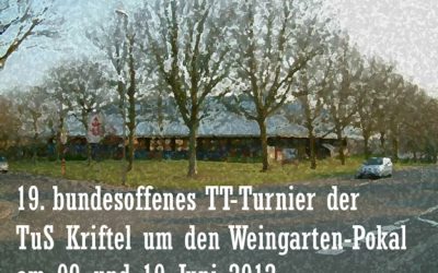 Weingarten-Pokal 2012 in der Vorschau
