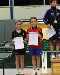 BEM Nachwuchs: Marc belegt Platz 2 im Doppel der C-Schüler