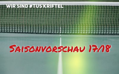 Saisonvorschau – Herren I